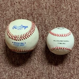 M Powered 7.5in Training Baseballs (12 balls)